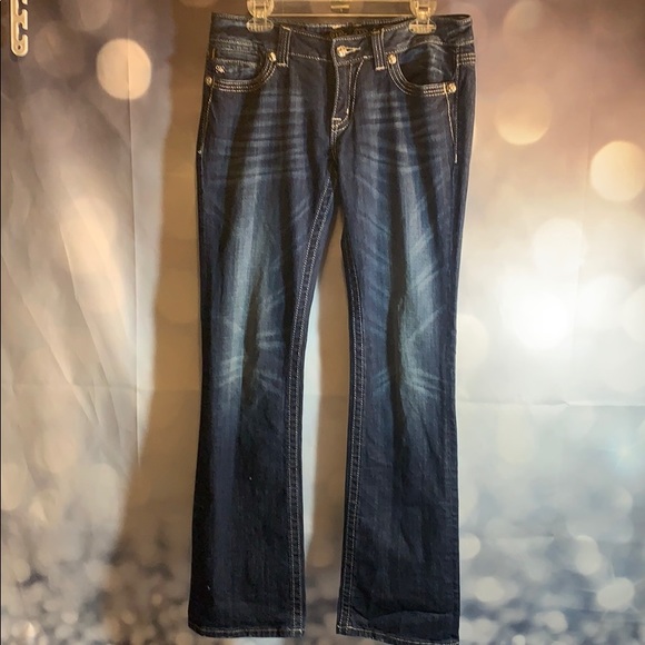 Miss me jeans 29 skinny ladies boot cut euc - Picture 2 of 7